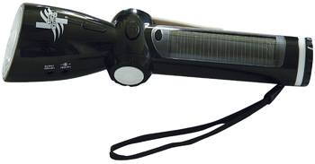Lampe torche solaire et dynamo